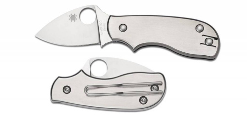 Складной нож Spyderco Squeak Titanium 154TIP фото 9