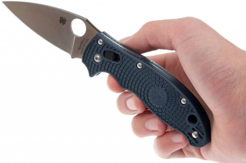 Складной нож Spyderco Manix 2 Lightweight Dark Blue 101PDBL2 фото 8