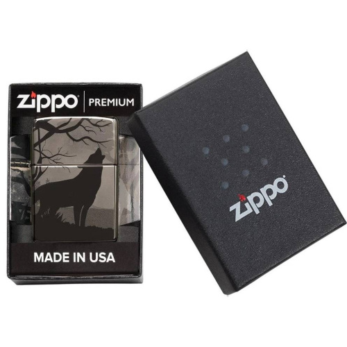 499 ZIPPO Зажигалка ZIPPO Classic с покрытием Black Ice фото 2
