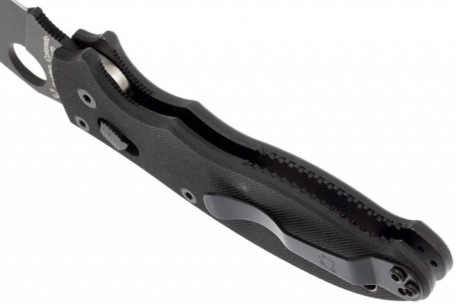 Складной нож Spyderco Manix 2 Black - 101GPBBK2 фото 18