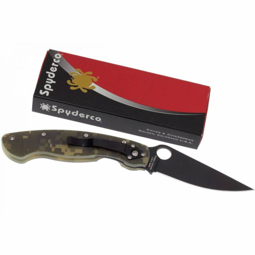 Складной нож Spyderco Military Model - C36GPCMOBK фото 9