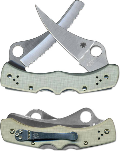 Складной нож Spyderco Dyad® - 44GP&SGY фото 12