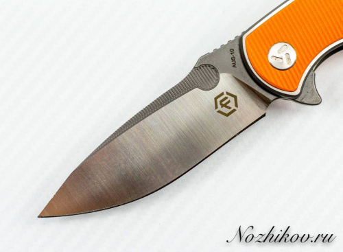 Складной нож Bestech Knives Factor Equipment Hardened Orange фото 4