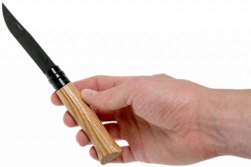 Складной нож Opinel N°08 Black Oak фото 10