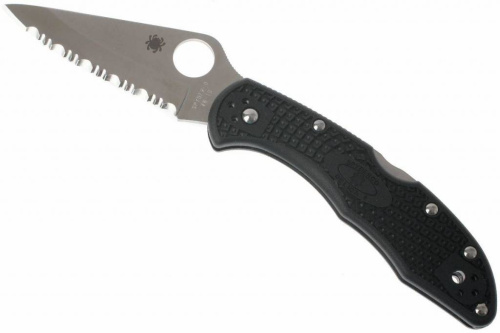 Складной нож Spyderco Delica 4 - 11SBK фото 15