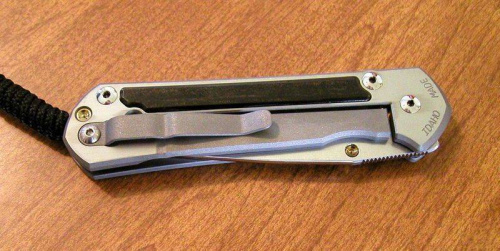3810 Chris Reeve Large Sebenza 21 Gabon Ebony Inlay фото 9