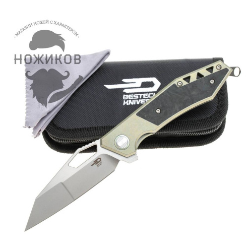 Складной нож Bestech Knives Fractal BT1907B фото 9