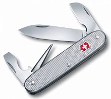 Мультитул для велосипеда Victorinox Нож перочинныйAlox 0.6221.26 58 мм 5 функций алюминиевая рукоять серебристый