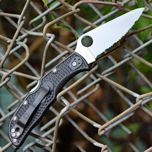 Складной нож Spyderco ENDELA C243SBK фото 6