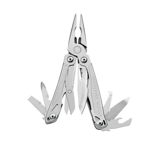 68 Leatherman МультитулWingman серебристый 14 функций с нейлоновым чехлом фото 4
