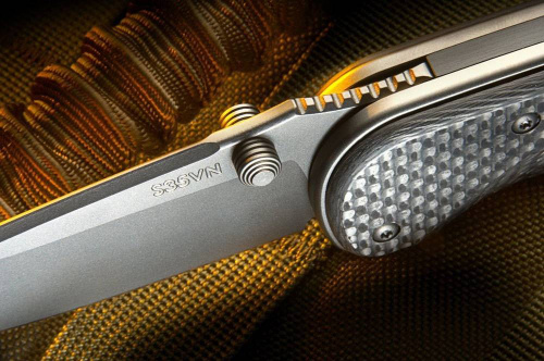 Складной нож Spartan Blades Akribis Meteorite Grey фото 8