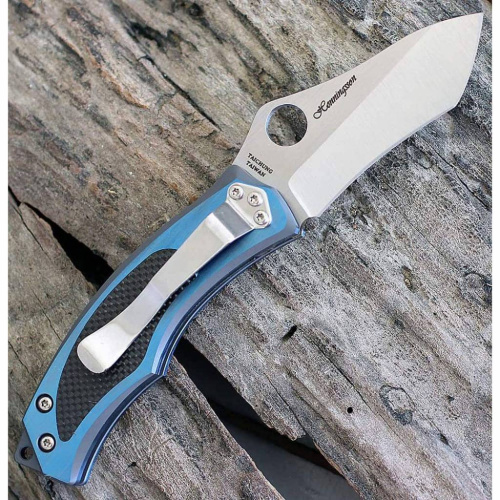 435 Spyderco Vrango201TIBLP фото 3