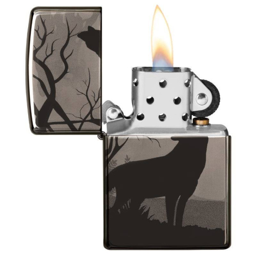 499 ZIPPO Зажигалка ZIPPO Classic с покрытием Black Ice фото 7