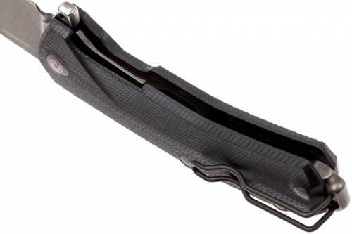 Складной нож Lion Steel KUR BBK G10 Black Flipper фото 2 Складной нож Lion Steel KUR BBK G10 Black Flipper фото 2