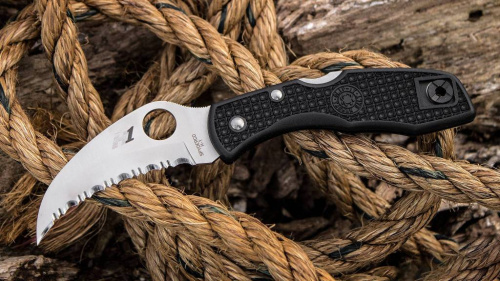 Складной нож Spyderco Tasman Salt™ 106SBK фото 4